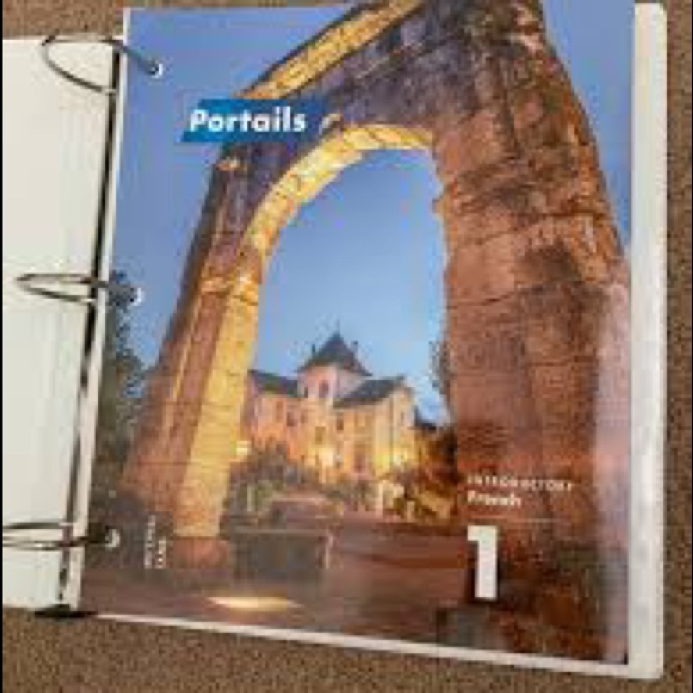 Portails loose leaf text book w/out access code